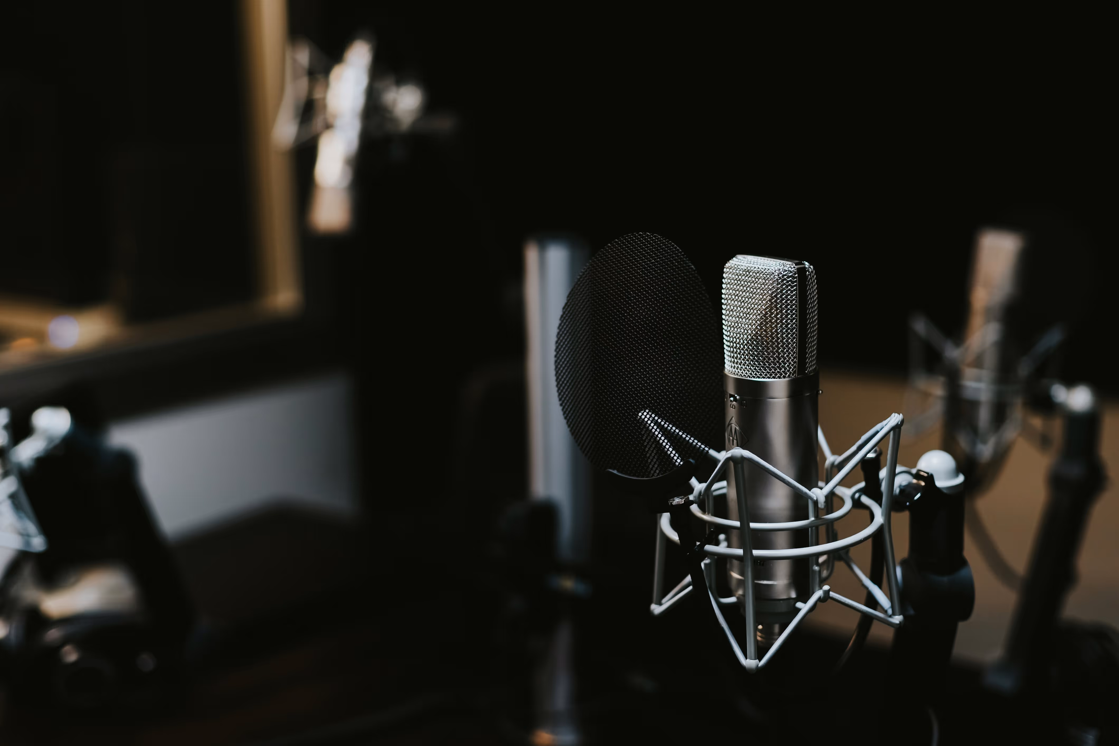Professional podcast microphone